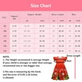 thumbnail image 4 of Toddler Girls Christmas Dress Santa Birthday Party Costume 2-7T, 4 of 7
