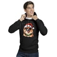 thumbnail image 3 of Hello Winter Pomeranian Frosty Morning Walk Welcome Snowy Christmas Hoodie Unisex Merch Hoodies Pom Dog Lover Gifts - 02018, 3 of 6