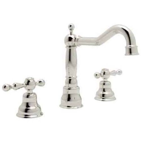 UPC 824438201644 product image for Rohl AC107 Cisal Widespread Bathroom Faucet and Ornate Metal Lever Handles, Avai | upcitemdb.com