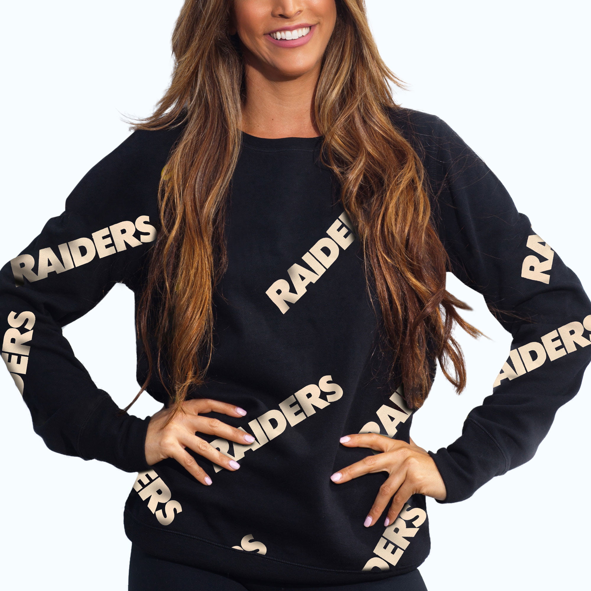 womens raiders sweatshirt