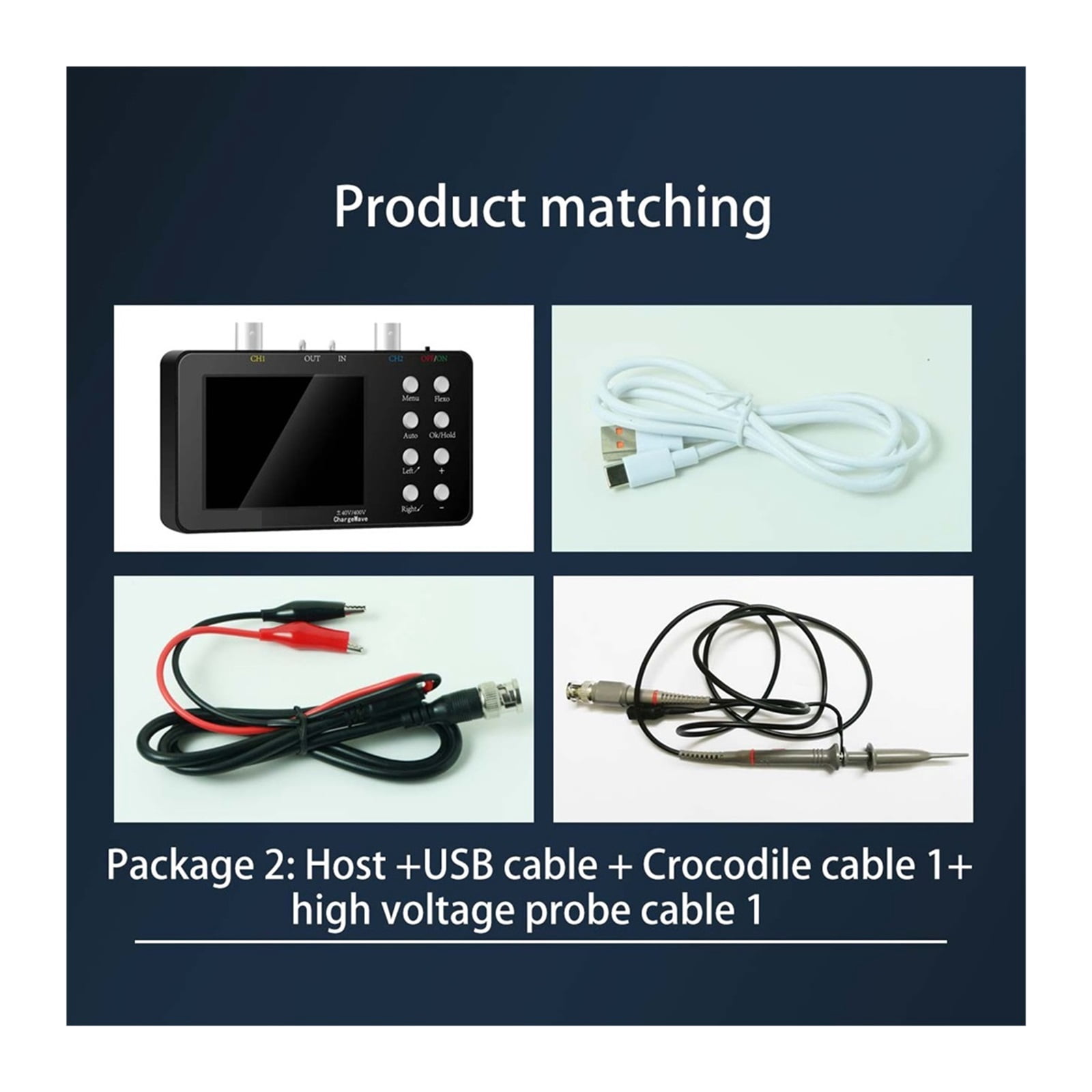 Compact Digital Oscilloscope 50M Sampling Rate 10M Analogue Bandwidth Current Oscilloscope Cellphone Repairs ,Professional Designed