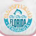 thumbnail image 4 of Inktastic Pensacola Florida Boys or Girls Baby Bib, 4 of 4