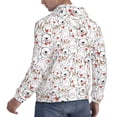 thumbnail image 6 of Lsque Cat Bear Rabbit Pattern Casual Men's Hoodie,Hooded Sweatshirt with Kangaroo Pocket,Pullover Hoodie-Small, 6 of 7