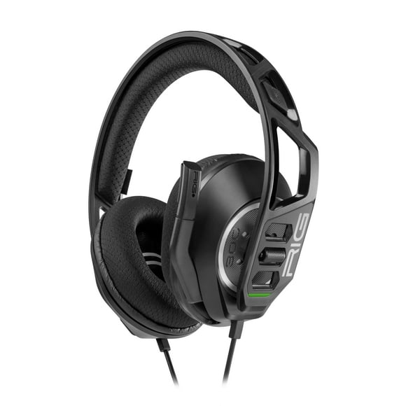 RIG 300 PRO HX Gaming Headset for Xbox Series X|S, Xbox One, PlayStation, PS4, PS5, Nintendo Switch, Mobile & PC with 3.5mm - Flip-Up Mic, 40mm Speakers - Black