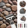 thumbnail image 6 of Stones 3x5ft Non Slip Area Rug Abstract Multi Colored Cobblestones Stones Photo Washable&nbsp;Soft Area Rugs for Living Room, Indoor&nbsp;Circle Carpet for Bedroom Dining Room Kitchen, 6 of 9