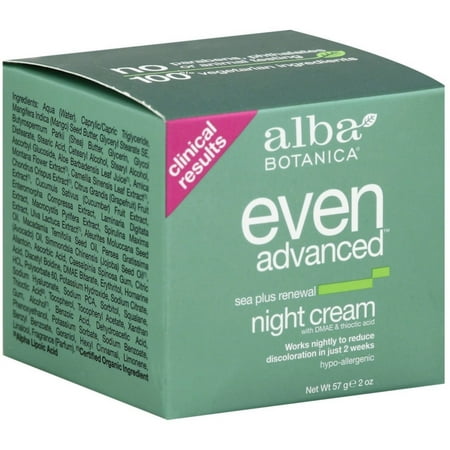 - Alba Botanica Even Advanced Night Cream, Sea Plus Renewal 2 oz