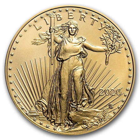 2026 1/4 oz American Gold Eagle Coin BU