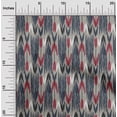 thumbnail image 1 of oneOone Viscose Jersey Fabric Arrow Ikat Print Sewing Fabric BTY 60 Inch Wide, 1 of 5