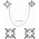 thumbnail image 3 of 1 par de pinzas de metal para pezones, ajustables, con diseño hueco, para adultos - 1#, 3 of 5