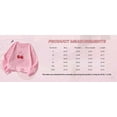 thumbnail image 3 of FrzhBrz Women's Pullover Hoodies Teen Girls Trendy Spring Pink Bow Sweatshirts 2025 Fashion Y2K Long Sleeve Cropped Hoodie Sweatshirt Womens Clothes, 3 of 3