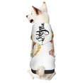 thumbnail image 5 of Uemuo 2025 New Year'S for Winter Dog Hoodie Sweatshirts with Pockets Warm Dog Clothes for Small Dogs Chihuahua-X-Small, 5 of 8