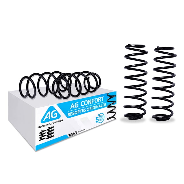 Resortes Originales AG para Auto Completo para Volkswagen Fox 2012 a 2014 4 Piezas Nuevos
