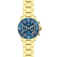 thumbnail image 2 of Invicta Men's 21894 Pro Diver Chrono 18K Gold Plated Ss Blue Dial & Bezel Watch, 2 of 2