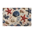 thumbnail image 2 of Tuvgenk Bathroom Rugs Coastal Water Absorbing Bathroom Mats Non-Slip Quick Dry Sea 16 X 24 in, 2 of 6
