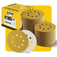 thumbnail image 1 of Discos de lijado TPmax, 125 mm, grano 60, 8 orificios, 100 unidades, para lijadora, 1 of 7