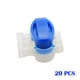 thumbnail image 1 of Cortacésped Cable conector abrazadera cortacésped alambre plástico ABS impermeable conector de repuesto para Husqvarna 20 Piezas Eigraketly  HA6269-00B, 1 of 6
