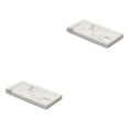 thumbnail image 4 of Guardoinrt Stylish And Durable Bathroom Storage Tray For Easy Organization Stable And Durable Resin Bathroom Storage Organizer Type 1 2Set, 4 of 6