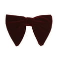 thumbnail image 1 of fastboy Stylish Velvet Bow Tie With Elastic Belt Stable Fixation Non-displacement Wide Application Halloween F, 1 of 6