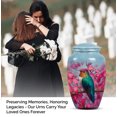thumbnail image 3 of Humming Bird Urns For Ashes Adult Men, Decorative Funeral Urns For Human Ashes Adult Male & Female, Cremation Urn For Ashes For Men & Women (Size-10inch 1pcs, 3inch 2pcs), 3 of 8