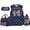 American Flag Bow, variant on HUISEFOR Pink Camo Fish Kids Backpack Set 17 Inch Flap School Bag with Lunch Bag, Pencil Case and Water Bottle Holder Lightweight for Preschool Elementary Bookbag Set