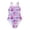 Purple, variant on Shadoumai One Piece Swimsuit for Girls 12-14 Gingham Ruffle Tankini for Girls Quick Dry & Stretchy Contrast Color Teen Bathing Suit Tween Adjustable Straps Padded Swimwear with Cover Up Pants