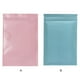 thumbnail image 4 of 100 piezas de bolsas con cierre hermético de papel de aluminio, bolsas de embalaje con cierre hermético de varios tamaños, paquete de Almacenamiento y organización del hogar Rosa 12*18 CM Advancent HA077054-04, 4 of 6