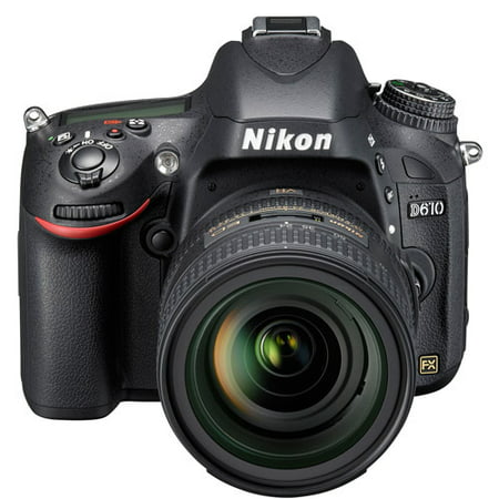 Nikon Black D610 DSLR Camera with 24.3 Megapixels and 24-85mm Lens Included