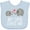 AE-Light Blue, variant on Inktastic My Opa Loves Me Elephant Boys or Girls Baby Bib