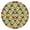 Hamburger, variant on Tablecloth Burger Junk Food Pattern Hamburger Sandwich Breakfast Theme Waterproof Round Cover with Elastic Fit for Dining