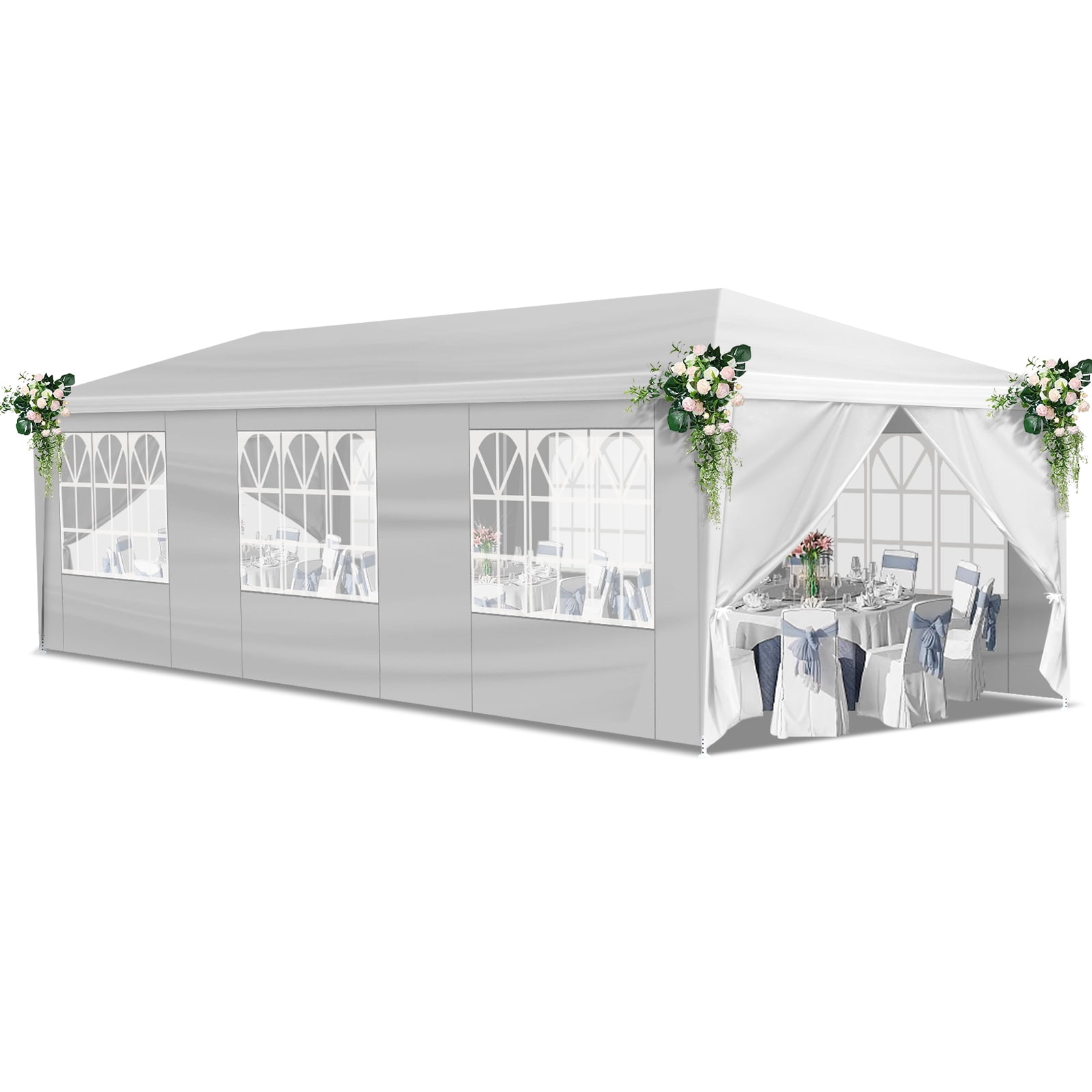 Zimtown 10'x30' Wedding Events Canopy Tent Gazebo Patio Zimtown 10'x30' Wedding Events Canopy Tent Gazebo Patio