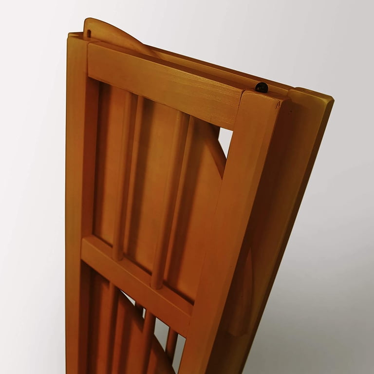 Casual Home 38" Wooden Corner Folding Bookcase, Honey Oak photo 7