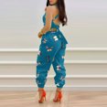 thumbnail image 6 of Azrian Women Suit Clearance Women's Jumpsuits Women's Overalls With Suspenders And Printing Casual Jumpsuit, 6 of 6
