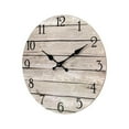 thumbnail image 2 of Wall Clock Silent Non Ticking Wall Clocks Battery Operated，for Bathroom， Living Room， Kitchen， Bedrooms(B，1 * Rural Style Wall Clock）, 2 of 7