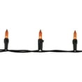 thumbnail image 5 of Northlight Mini Incandescent Halloween Lights - Orange - 20.25' Black Wire - 100ct, 5 of 6