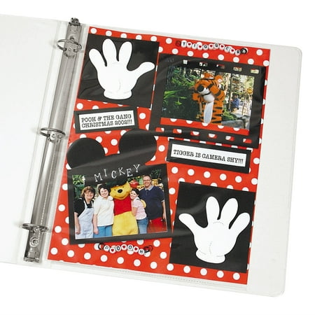 UPC: 0038944620770 | C-Line Memory Book 8-1/2 x 11 Scrapbook Page Protector  top load  clear  50/BX  62077 (62077)