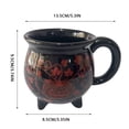 thumbnail image 3 of Halloween Witch Cauldron Mug, Ceramic Mug for Coffee Tea Dishwasher Safe Drinking Cup for Halloween, Witch's Cauldron Coffee Mug Ceramic Drinkware Decor,3.3x3.7x5.3 Inch, 3 of 6