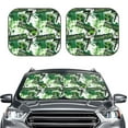 thumbnail image 2 of Goofa Football 7 Pattern 2 Piece Car Windshield Sun Shade Foldable | Front Windshield Shade for Sun, Heat and UV Rays | Sunshade for Car Front Window-Small, 2 of 7