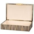 thumbnail image 6 of Palm Marquetry Decorative Box Gray Engineered  Wood, 6 of 7