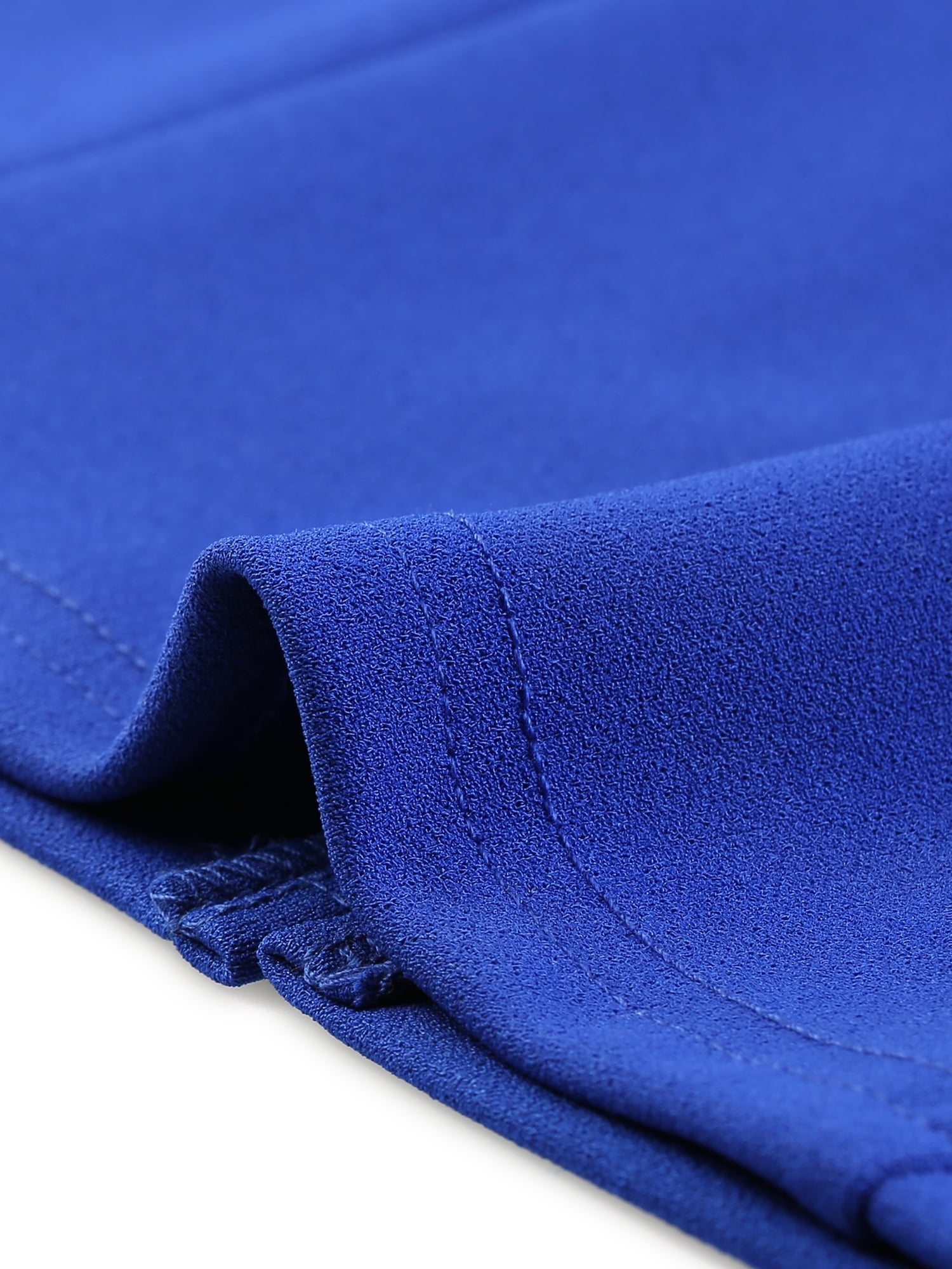 DARING DIVA Sweetheart Neck Slim Fit Work Midi Dress M Royal Blue