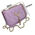 thumbnail image 2 of Crossbody Bags for Women Leather Ladies Shoulder Purses with Chain Strap, 2 of 6