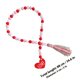 thumbnail image 2 of GOOHOCHY Guirnalda de cuentas de madera con borlas, cadena de cuentas de madera, decoración para el Día de San Valentín, 2 of 8