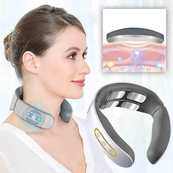 TopLLC Massage Equipment Cervical Vertebra Instrument Charging Neck Protector Heating Neck And Shoulder massager massager