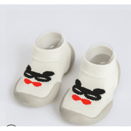 

Toyella Baby Toddler Shoes White bow tie XL