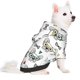 thumbnail image 2 of Fotbe Cute French Bulldog Sudadera con Estampado para Perros Pequeños – Suéter con Capucha para Mascotas, Tela Suave de Forro Polar con Bolsillo-Small, 2 of 7