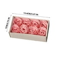 thumbnail image 3 of Rose Bath Soap Gift 8Pcs, Valentine's Day, Mother's Day, Wedding, Anniversary, Birthday, Romantic Home, Bathroom Decoration, Luxury Scented Flower Soaps, 3 of 6