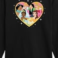 thumbnail image 3 of Disney - Princess Group Heart - Toddler And Youth Long Sleeve Graphic T-Shirt, 3 of 5