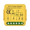 thumbnail image 1 of BTOER pour TUYA WiFi Module de Rideau Intelligent Rouleau de Rideau Électrique Application de Contrôle Interrupteur, 1 of 9