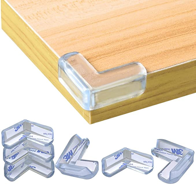 Protection Angles Table Bébé 6M + 4 Coins - Bande Adhésive