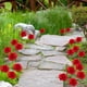 thumbnail image 5 of 2pcs Courtyard Garden Decoration Simulation Flower Rose Decoration Plugin Garden Decoration, 5 of 7