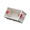 thumbnail image 3 of Flame Retardant Bottom Box Reinforced Durable ,Junction Box 86 Type Sturdy Concealed Bottom Box for Electrical Box Repair ,Repair Device 10.8cmx6.5cmx5cm, 3 of 10